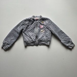 Girls Grey Sweater - 4t/5t